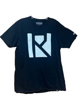 Routine Baseball T Shirt Black Men's Large
